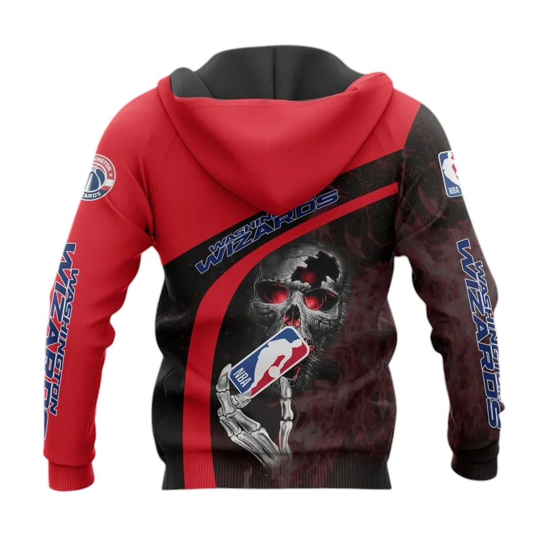 washington wizards hoodie mit reiverschluss allover druck hoodie geschenk fr fan washington wizards nba83050225148 nvvkd