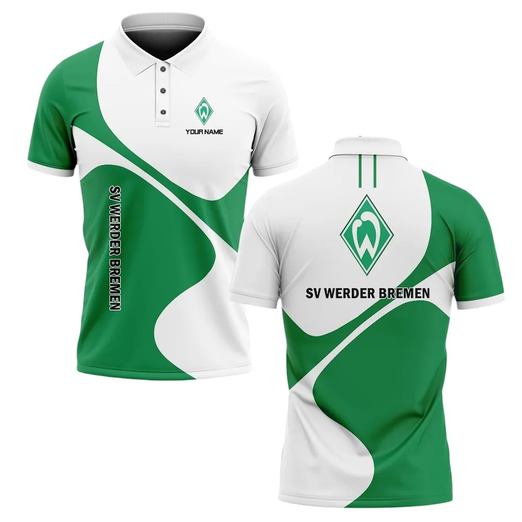 werder bremen poloshirt herren all over print polohemd werder bremen bundesliga spo248021 8fykg