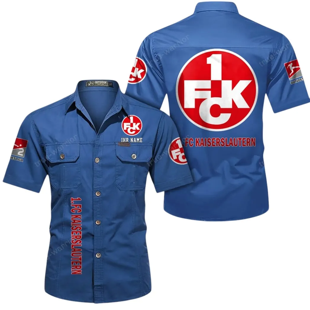 1 fc kaiserslautern hemd mit kurzen rmeln all over print kurzarmhemd bde11052625244 cowboyblau 0nn9b