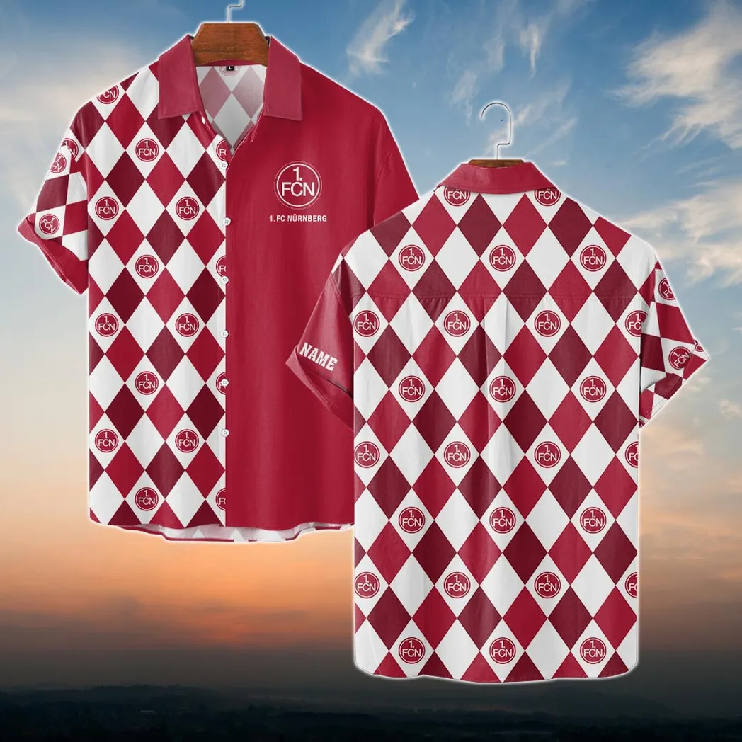 1. FC Nurnberg Hawaiihemd für Männer, Geschenk für 1. FC Nurnberg BDE61052825563