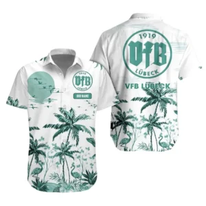 VfB Lübeck Hawaiihemd, Hawaiihemd Für VfB Lübeck Fans BDE0905082554