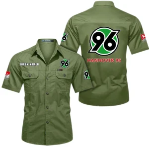Hannover 96 Hemd mit kurzen Ärmeln, All-Over-Print Kurzarmhemd BDE10051325922 - Fruchtgrün