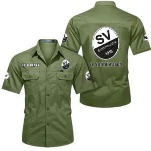 SV Sandhausen Hemd mit kurzen Ärmeln, All-Over-Print Kurzarmhemd BDE10051325937 - Fruchtgrün