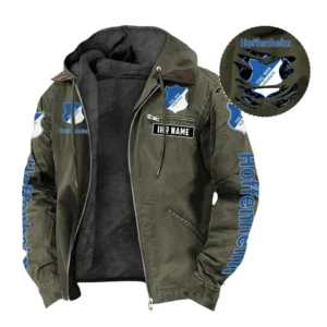 TSG Hoffenheim Hoodie mit Kapuze und Flanell BDE1805092522 - Grün