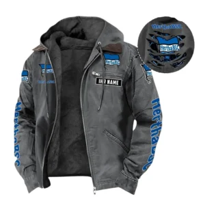 Hertha BSC Hoodie mit Kapuze und Flanell BDE1805092528 - Grau