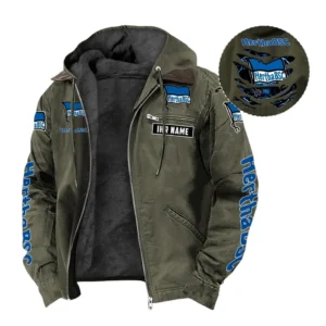Hertha BSC Hoodie mit Kapuze und Flanell BDE1805092528 - Grün