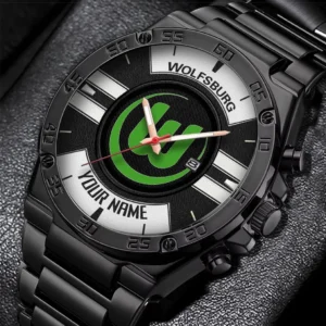 Wolfsburg Uhren Herren, Armbanduhr Für Wolfsburg Fans BDE3204292515 - Schwarz