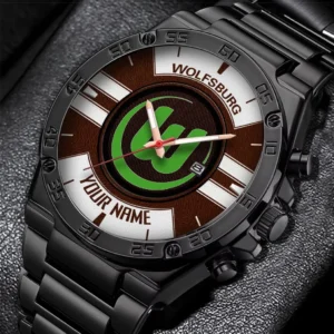 Wolfsburg Uhren Herren, Armbanduhr Für Wolfsburg Fans BDE3204292515 - Braun