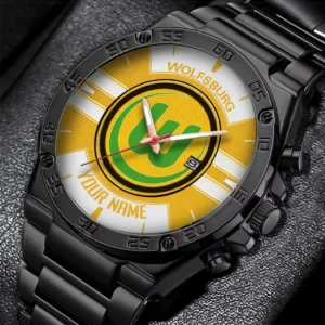 Wolfsburg Uhren Herren, Armbanduhr Für Wolfsburg Fans BDE3204292515 - Gelb