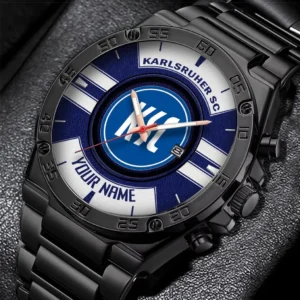 Karlsruher SC Uhren Herren, Armbanduhr Für Karlsruher SC Fans BDE3204292517 - Blau