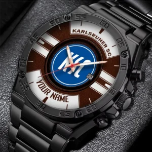Karlsruher SC Uhren Herren, Armbanduhr Für Karlsruher SC Fans BDE3204292517 - Braun