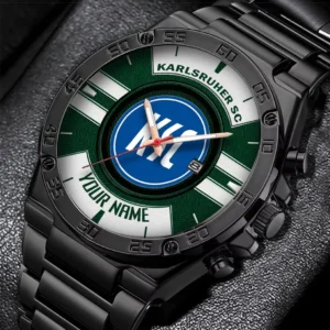 Karlsruher SC Uhren Herren, Armbanduhr Für Karlsruher SC Fans BDE3204292517 - Grün