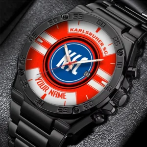 Karlsruher SC Uhren Herren, Armbanduhr Für Karlsruher SC Fans BDE3204292517 - Orange