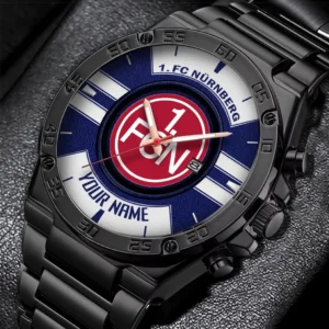 FC Nurnberg Uhren Herren, Armbanduhr Für FC Nurnberg Fans BDE3204292518 - Blau