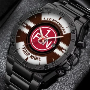 FC Nurnberg Uhren Herren, Armbanduhr Für FC Nurnberg Fans BDE3204292518 - Braun
