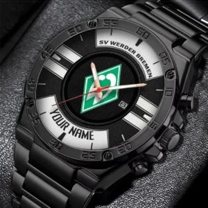 Werder Bremen Uhren Herren, Armbanduhr Für Werder Bremen Fans BDE3204292519 - Schwarz