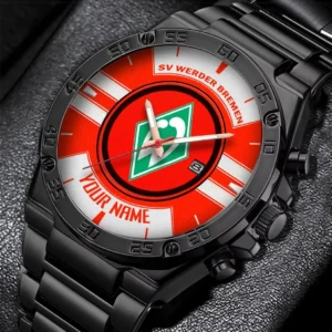 Werder Bremen Uhren Herren, Armbanduhr Für Werder Bremen Fans BDE3204292519 - Orange