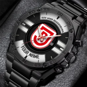 Jahn Regensburg Uhren Herren, Armbanduhr Für Jahn Regensburg Fans BDE3204292520 - Schwarz