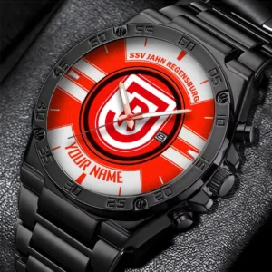 Jahn Regensburg Uhren Herren, Armbanduhr Für Jahn Regensburg Fans BDE3204292520 - Orange