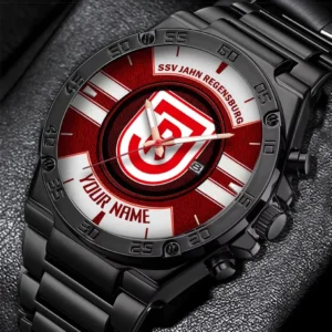 Jahn Regensburg Uhren Herren, Armbanduhr Für Jahn Regensburg Fans BDE3204292520 - Rot