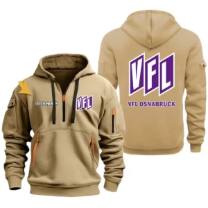 VfL Osnabruck Hoodie Reißverschluss, Kapuzenpullover mit Allover-Druck VfL Osnabruck BDE3304292506 - Khaki