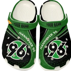 Hannover 96 Crocs Clogs mit Allover-Druck BDE3404292502 - Weiß