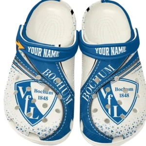 VfL Bochum Crocs Clogs mit Allover-Druck BDE3404292518 - Weiß