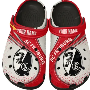 SC Freiburg II Crocs Clogs mit Allover-Druck BDE3404292519 - Schwarz