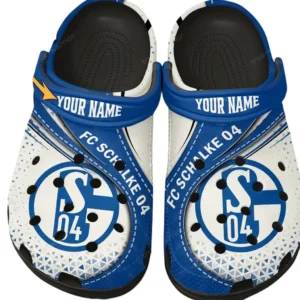 Schalke 04 Crocs Clogs mit Allover-Druck BDE3404292553 - Schwarz