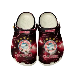 RB Leipzig Crocs Clogs mit Allover-Druck BDE3505072503 - Weiß