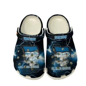 Hertha BSC Crocs Clogs mit Allover-Druck BDE3505072520 - Weiß