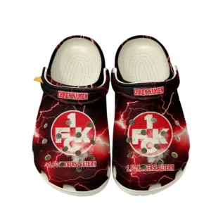 FC Kaiserslautern Crocs Clogs mit Allover-Druck BDE3505072521 - Weiß