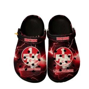 FC Kaiserslautern Crocs Clogs mit Allover-Druck BDE3505072521 - Schwarz