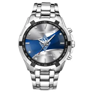 Waldhof Mannheim Armbanduhr Silberfarbe Herren Sportliches BDE3705072545