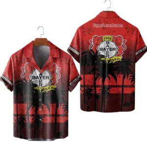 Bayer Leverkusen Hawaiihemd, Hawaiihemd Für Bayer Leverkusen Fans BDE3805052503