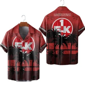 FC Kaiserslautern Hawaiihemd, Hawaiihemd Für FC Kaiserslautern Fans BDE3805052525
