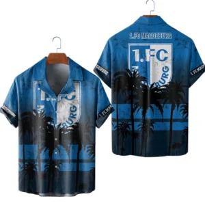 FC Magdeburg Hawaiihemd, Hawaiihemd Für FC Magdeburg Fans BDE3805052529