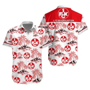 FC Kaiserslautern Hawaiihemd, Hawaiihemd Für FC Kaiserslautern Fans BDE3905052504