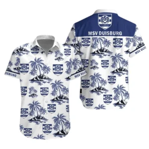 MSV Duisburg Hawaiihemd, Hawaiihemd Für MSV Duisburg Fans BDE3905052543