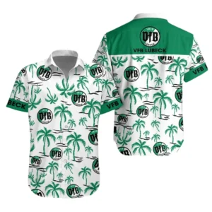 VfB Lubeck Hawaiihemd, Hawaiihemd Für VfB Lubeck Fans BDE4105052542