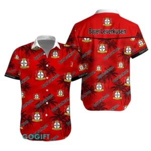 Bayer 04 Leverkusen Hawaiihemd, Hawaiihemd Für Bayer 04 Leverkusen Fans BDE4205052501