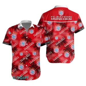 Bayern Munchen Hawaiihemd, Hawaiihemd Für Bayern Munchen Fans BDE4205052503