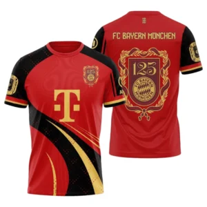 Bayern Munich T-Shirt Bundesliga Meister 24 25 Hemd BDE43050525125