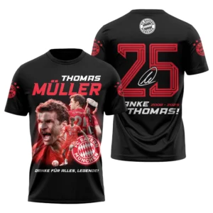 Bayern Munich T-Shirt Bundesliga Meister 2025 Hemd BDE43050525134
