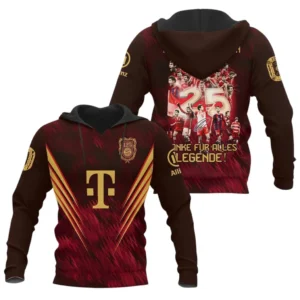 Bayern Munich Hoodie Bundesliga Champions 2025 Kapuzenpullover BDE440506250201
