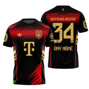 Bayern Munich T-Shirt Bundesliga Champions 2025 Hemd BDE4505062511