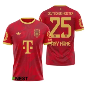 Bayern Munich T-Shirt Bundesliga Champions 2025 Hemd BDE4505062514
