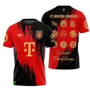 Bayern Munich T-Shirt Bundesliga Champions 2025 Hemd BDE4505062522