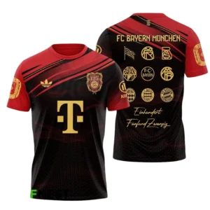 Bayern Munich T-Shirt Bundesliga Champions 2025 Hemd BDE4505062527