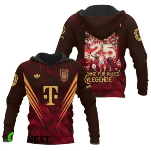 Bayern Munich Hoodie Bundesliga Champions 2025 Kapuzenpullover BDE4505062531